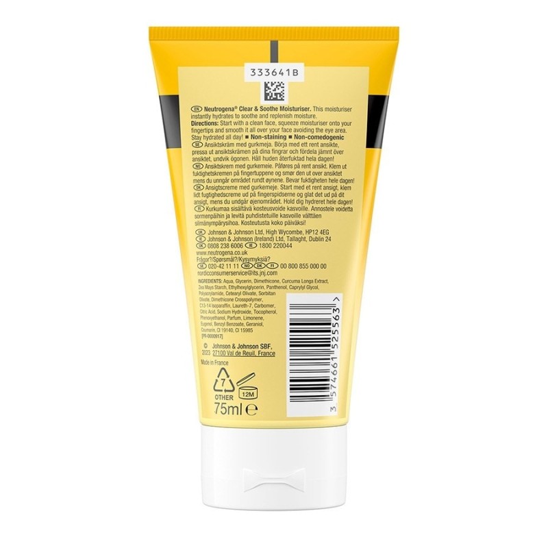 کرم آبرسان زرد چوبه نوتروژینا  Clear & Soothe