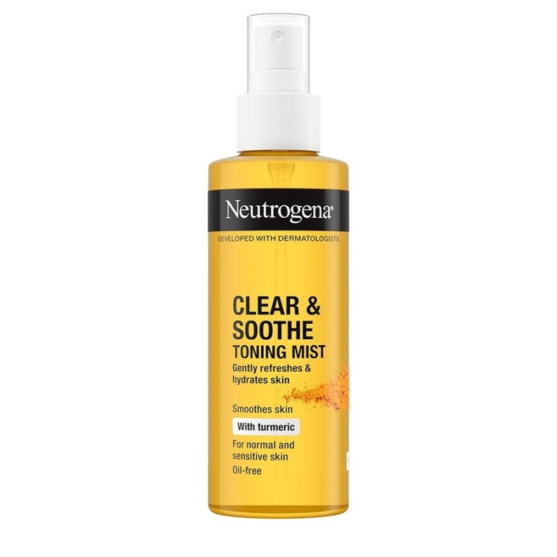 اسپری تونر زردچوبه نوتروژینا clear&soothe