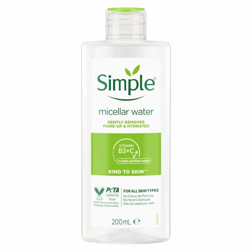 میسلار واتر سیمپل مدل kind to skin