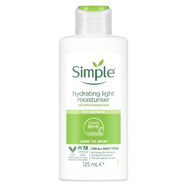 کرم آبرسان و مرطوب کننده لایت سیمپل light moisturiser simpel
